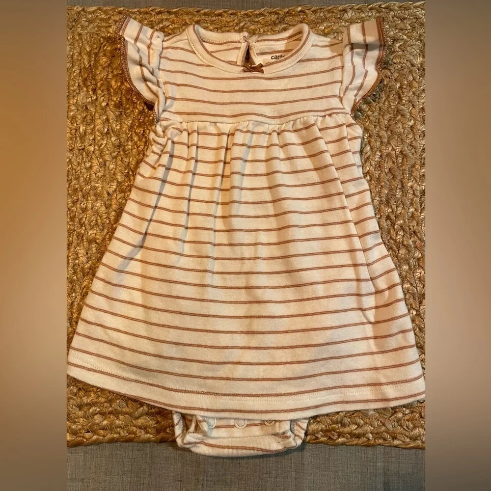 Carters dress with built in onesie